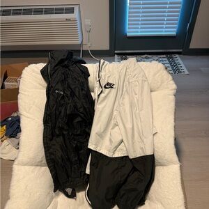 Nike & Columbia Lightweight Raincoats